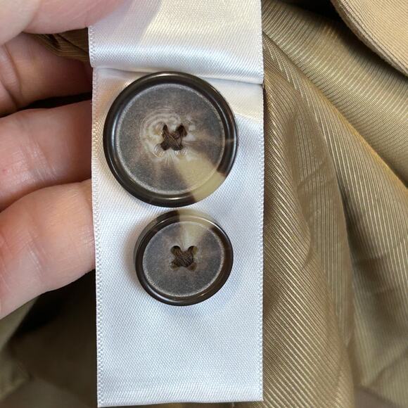 Everlane The 80's Blazer Ash Brown 3 Button Front Long Sleeve Women's 8 NWT - Picture 12 of 12